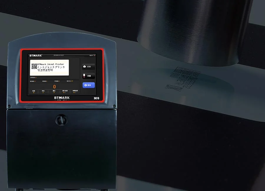 CIJ high quality inkjet  printer silicone rubber wristband printing machine Cij Laser Inkjet Printer for Egg Coding