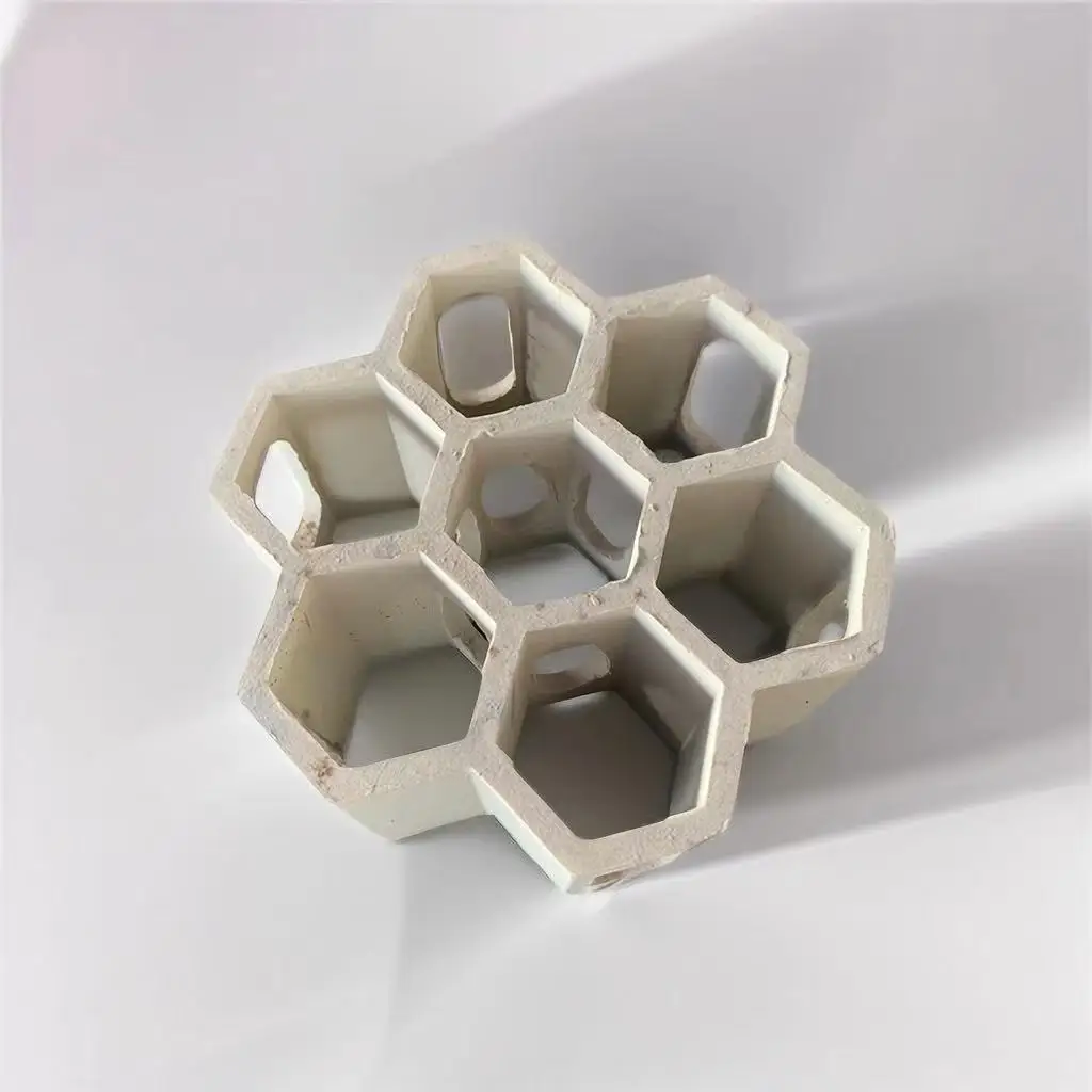 Manufacturing and sales of environmentally friendly ceramic blocks with seven hole chain fillers