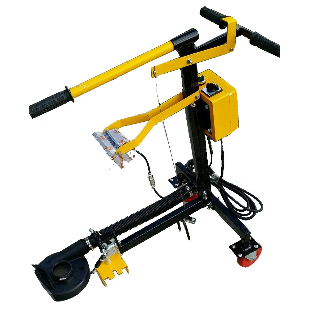 small stand up hand held walk behind  edger concrete terrazzo floor corner edge grinder
