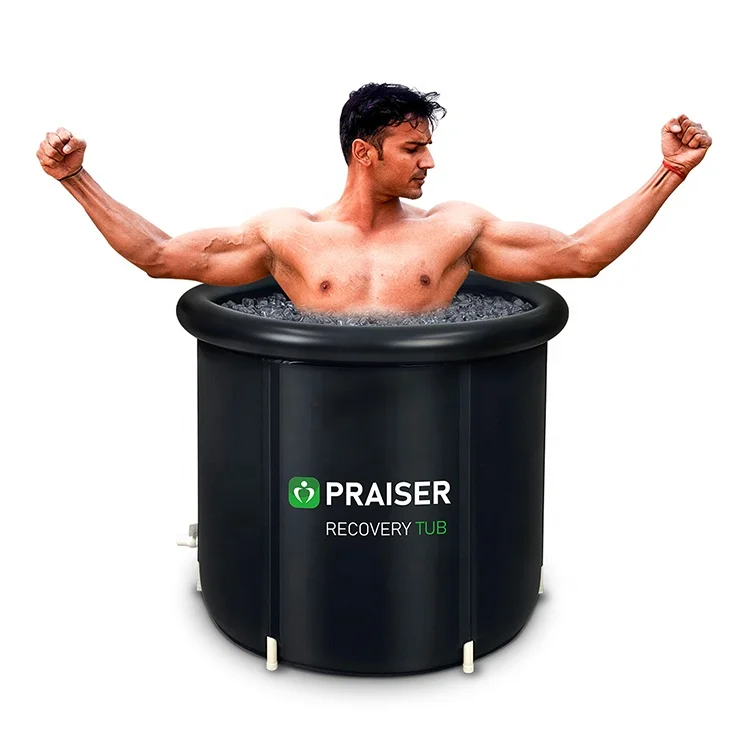 Customized Design Portable Ice Bathtub Cold Plunge Tub For Adults Inflatable Ice Bath Tub