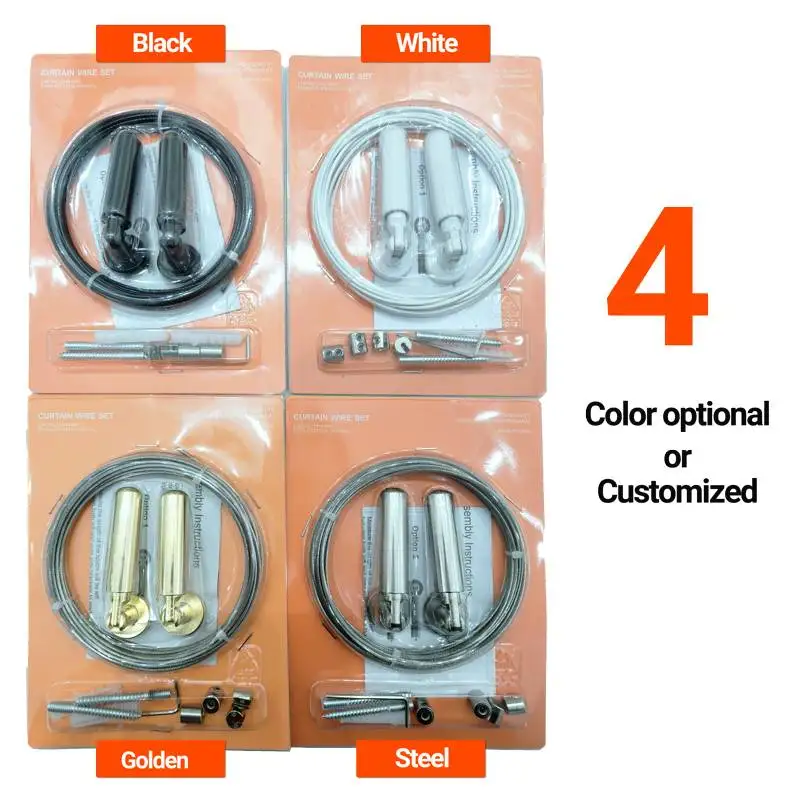 Wholesale Picture Hanging Strip Stainless Steel Wire Rope For Curtain