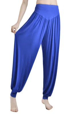 
Autumn and Winter Women Yoga Pants Female Sports Pants Modal Square Dance Loose Bloomers 