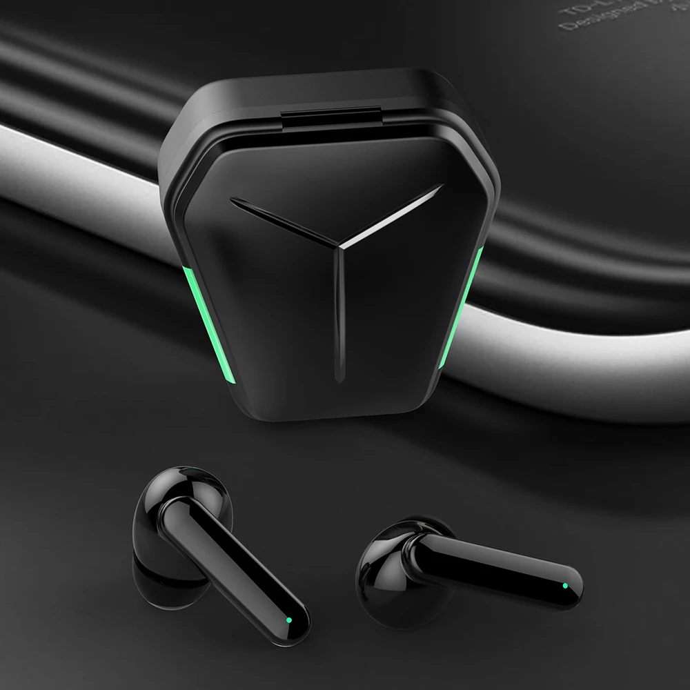 Rambotech наушники от производителя TWS 5 0 беспроводные Игровые с низкой задержкой 55ms LED