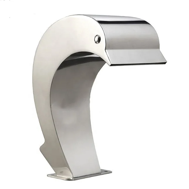 Pool Equipment Stainless Steel Garden Water Features Waterfall for Swimming Pool Cascade Blade Waterfall Fountain