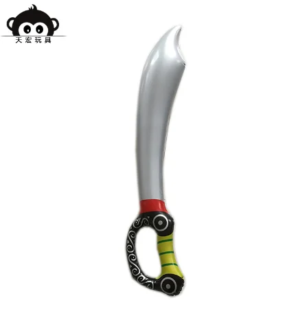 Hot Selling Factory Customization Eco-Friendly PVC Inflatable Sword Toys Kids Funny Party Accessories Folding Garden Use Logo