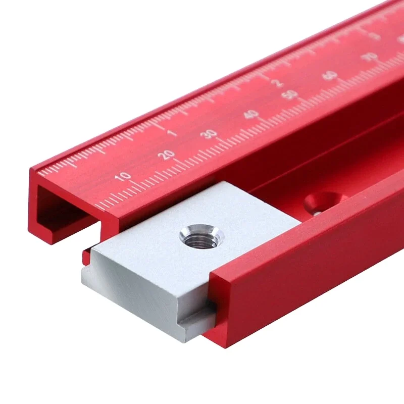 JDSR 45 Type T-slot Miter Track Jig Fixture Slot Aluminium  Miter Track Woodworking Tool For Workbench Router Table