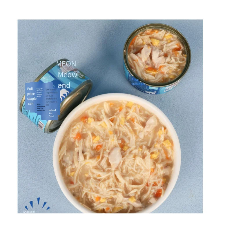 Хит продаж качественная добавка натуральный мясной рыбный мусс Консервированный Корм для собак и кошек