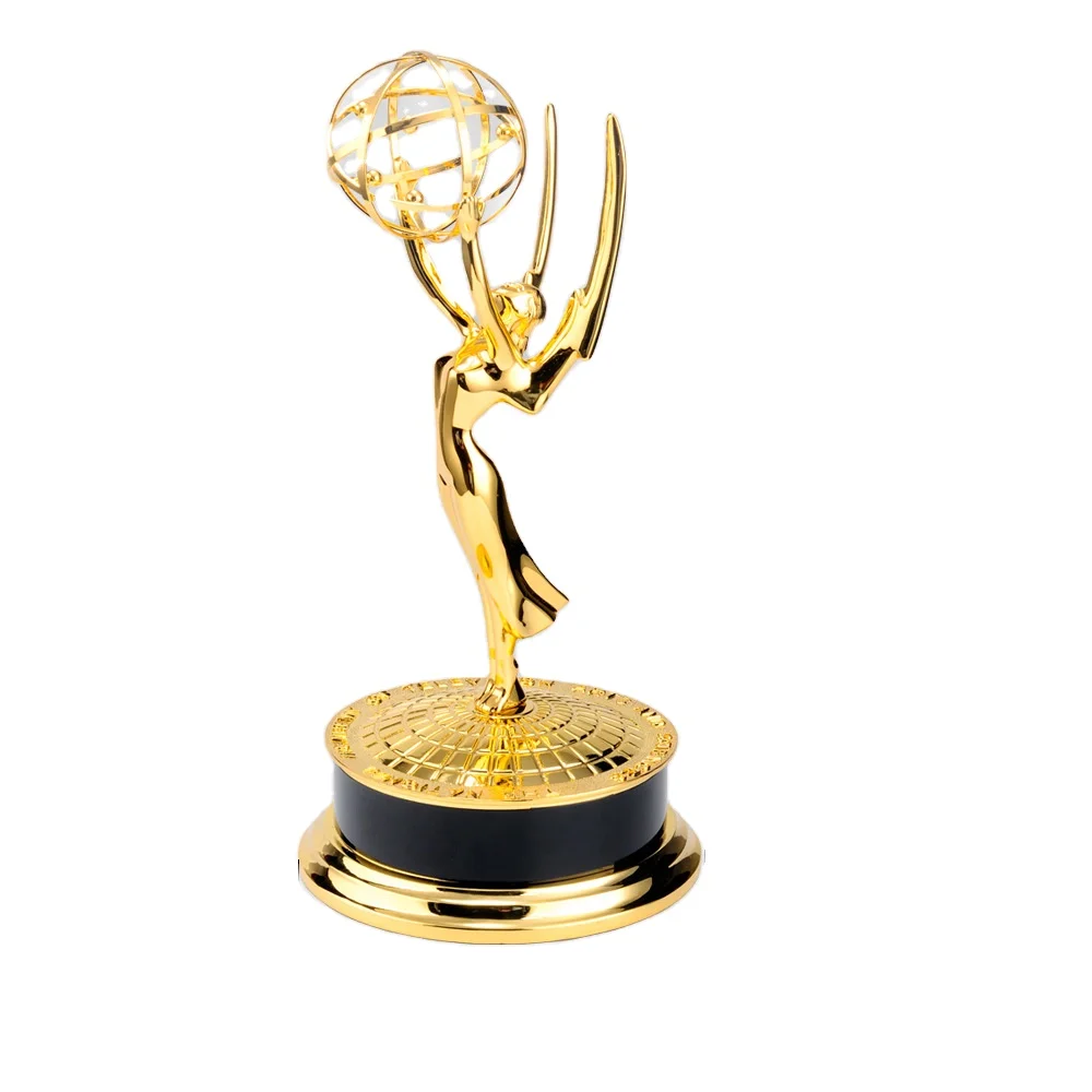 2024 Factory Direct Sale World Popular Oscar Dancer Trophy Cup 30cm Soccer  Dance Metal Material 39CM Football League trophy