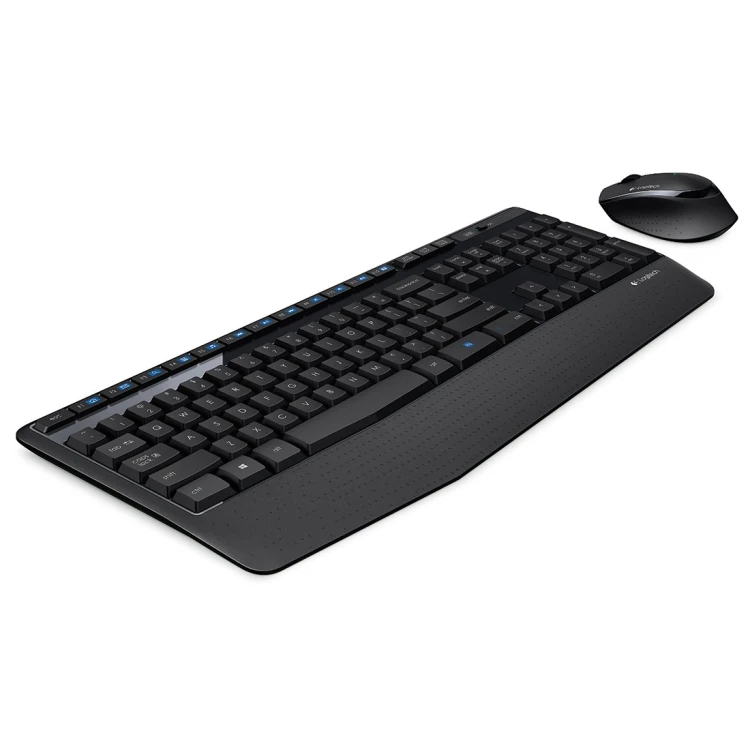 2022 новые Logitech MK345 беспроводной полноразмерная клавиатура + 2 4 ГГц 1000 точек/дюйм Беспроводная оптическая