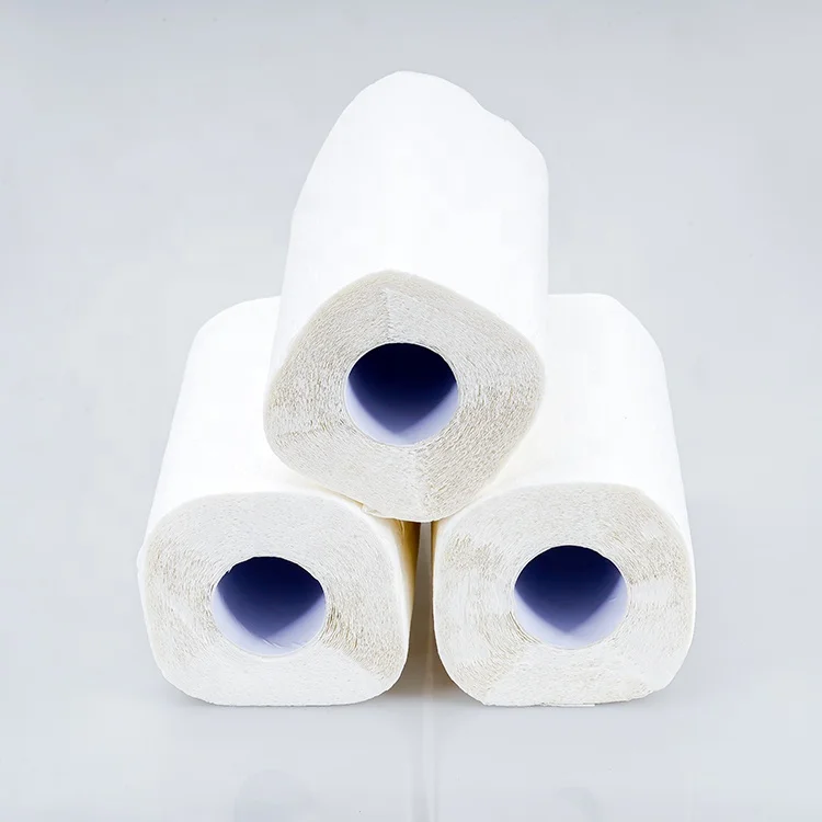Wholesale Custom Factory Price Soft 2Ply Embossed Kitchen Paper Roll Towel Printed Roll Paper Towel For Kitchen