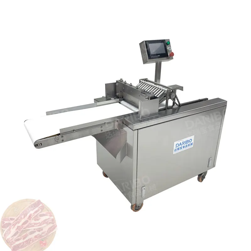 2024 Hot Sale Frozen Meat Cutter Frozen Beef Blocks Cubes Cutting Equipment for Factory