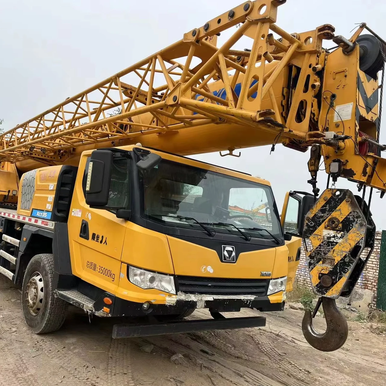 original xcmg 25ton 35ton crane used XCMG XCT25L5 XCT35L5 QY25K5 xcmg hydraulic 35ton crane for sale