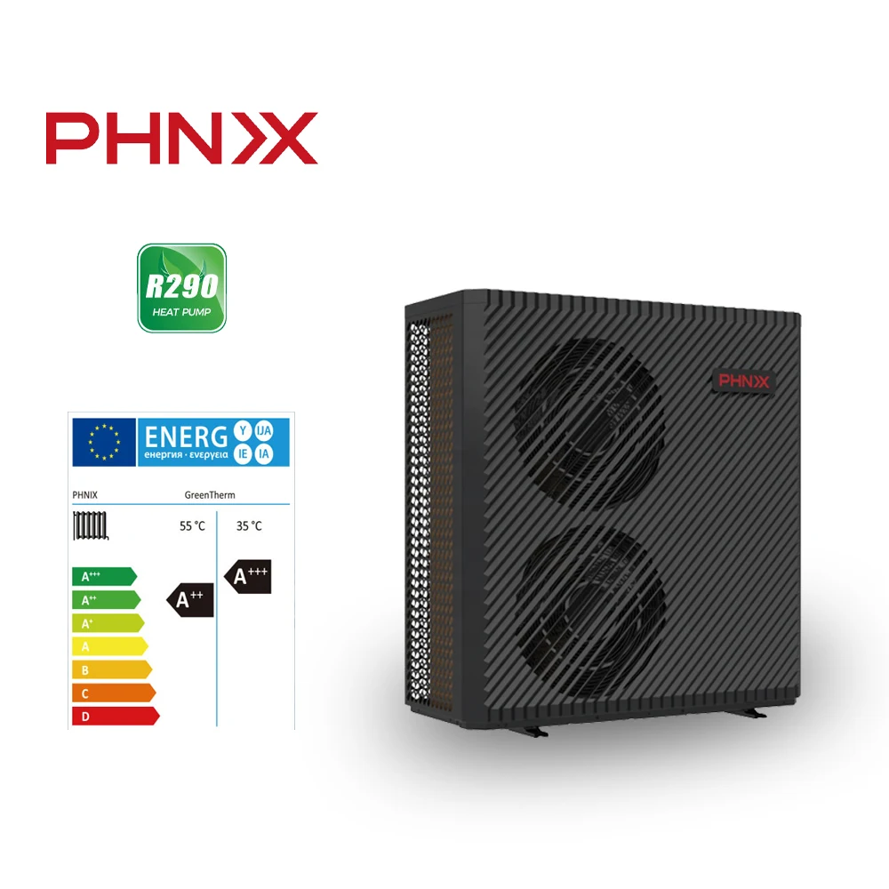 Phnix Produce R290 Air Source Heat Pump New Energy For Heating Cooling Hvac System Smart Heat Pump R290 Monoblock