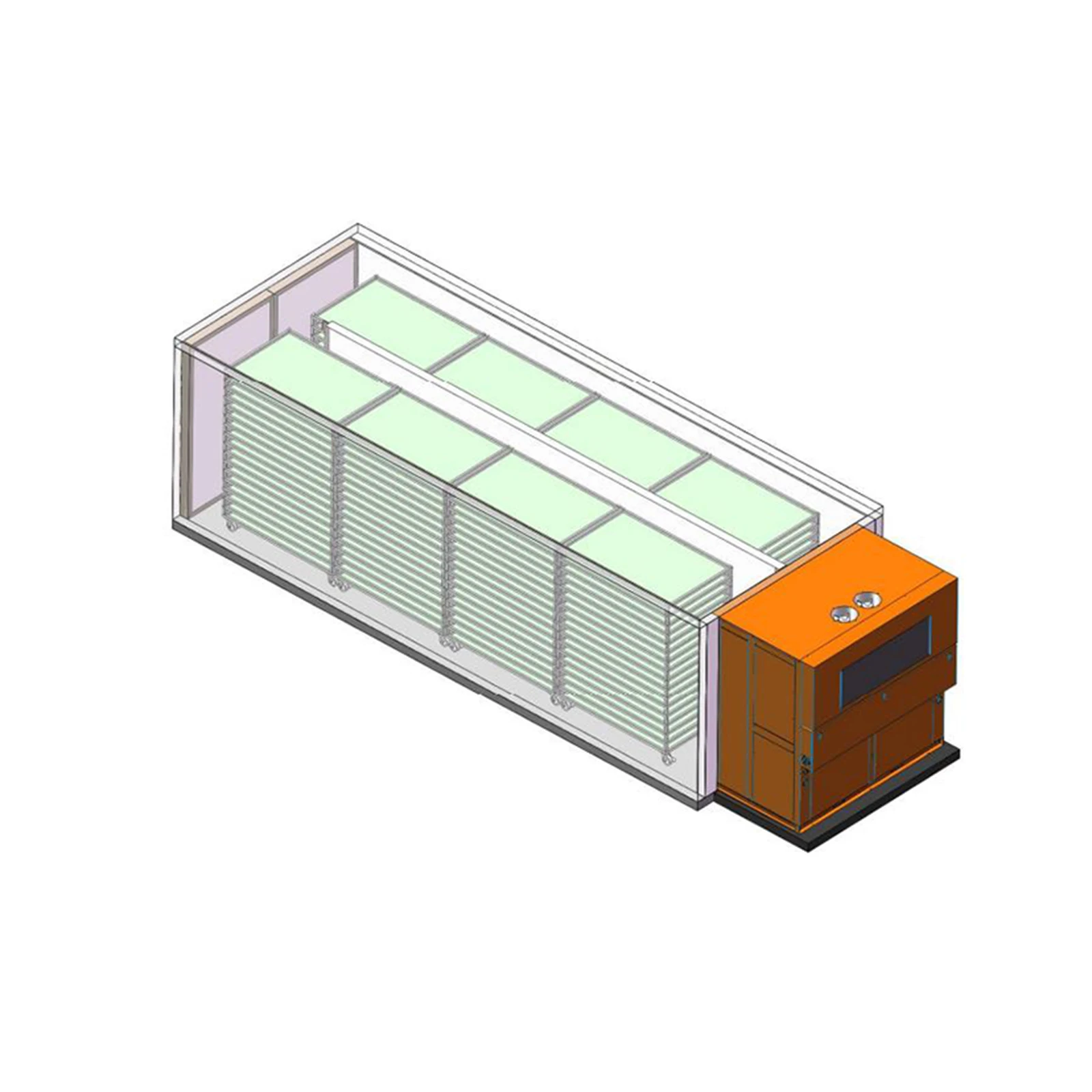 Industrial food dryer machine fruits dehydrator with heat pump