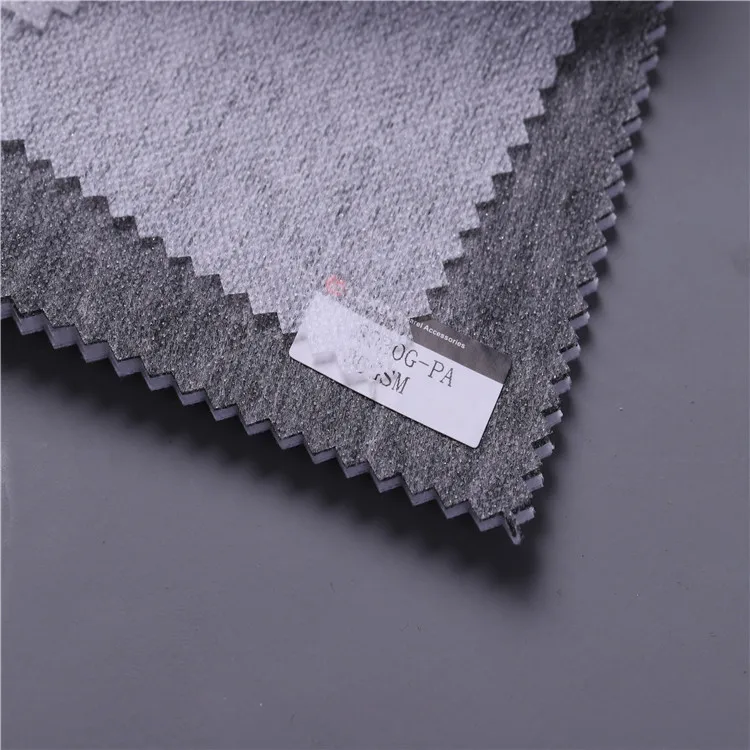 hot sale 100% polyester nonwoven interlining for garment