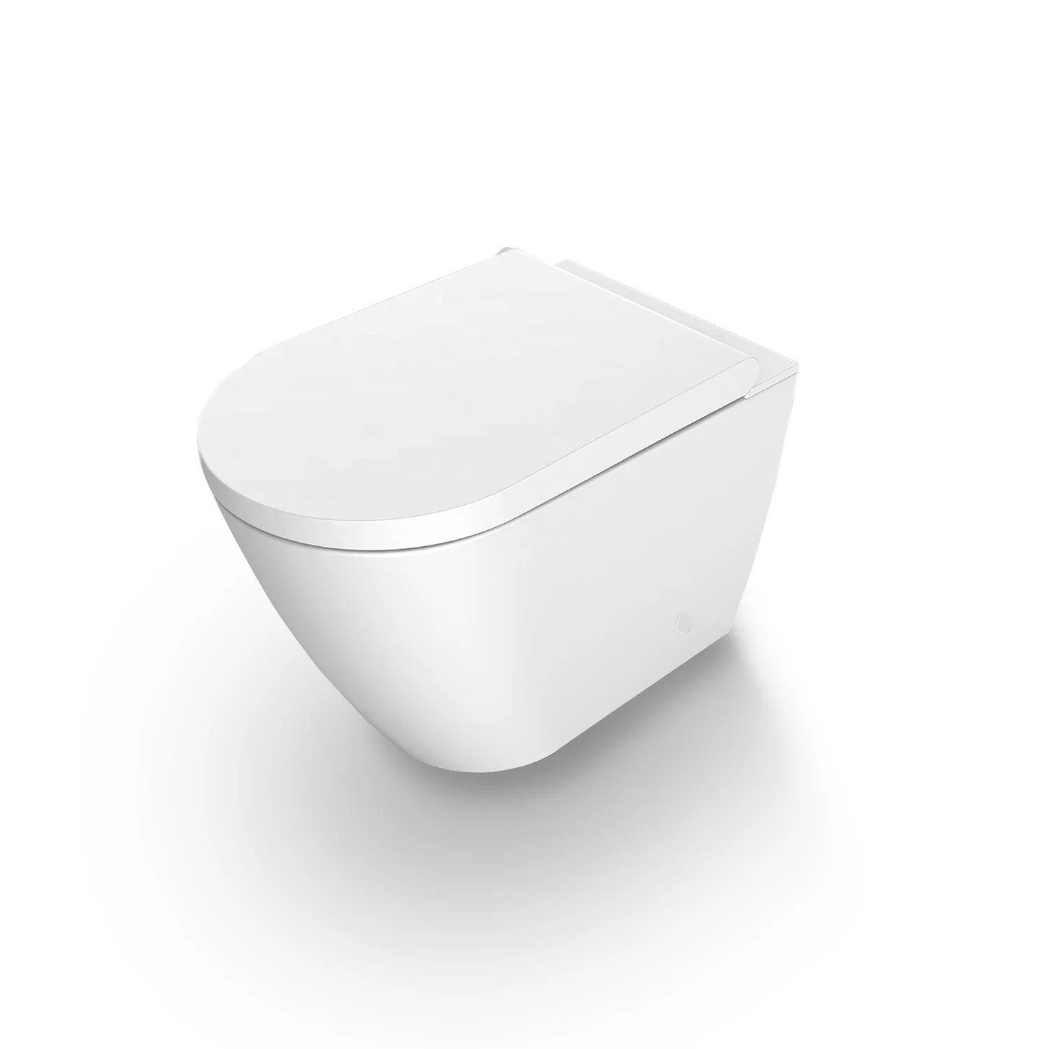 Luxury high class auto flushing smart toilet with smart bidet toilet seat