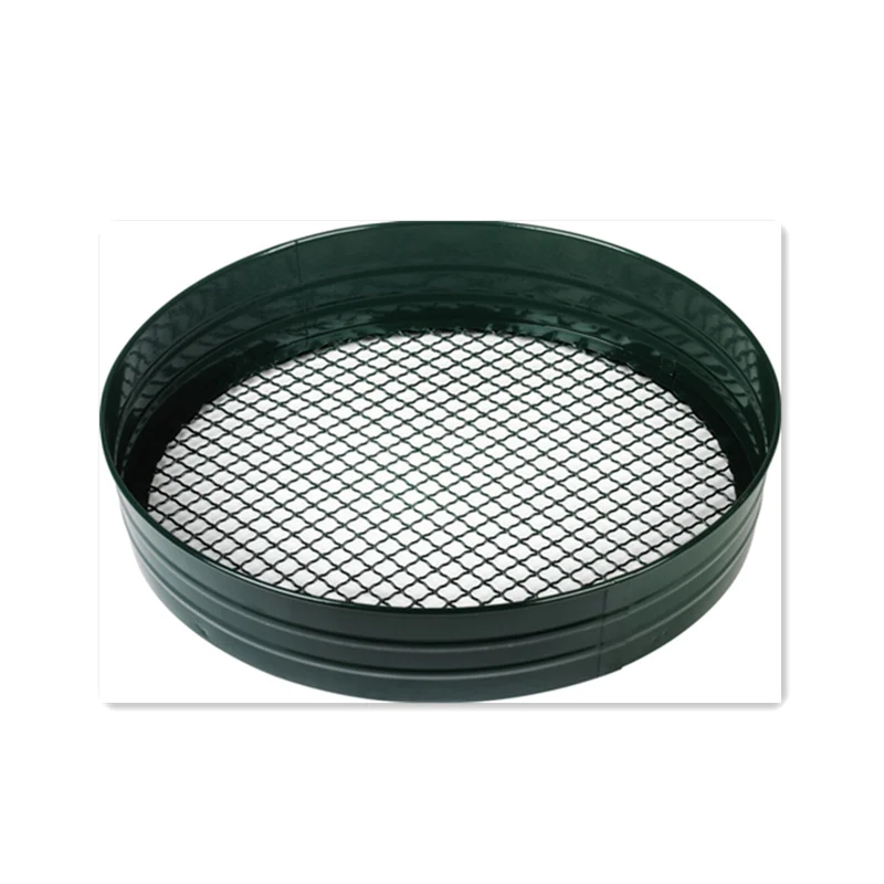 Metal or Plastic Green Black Garden Soil Sieve Riddle Sieve Soil