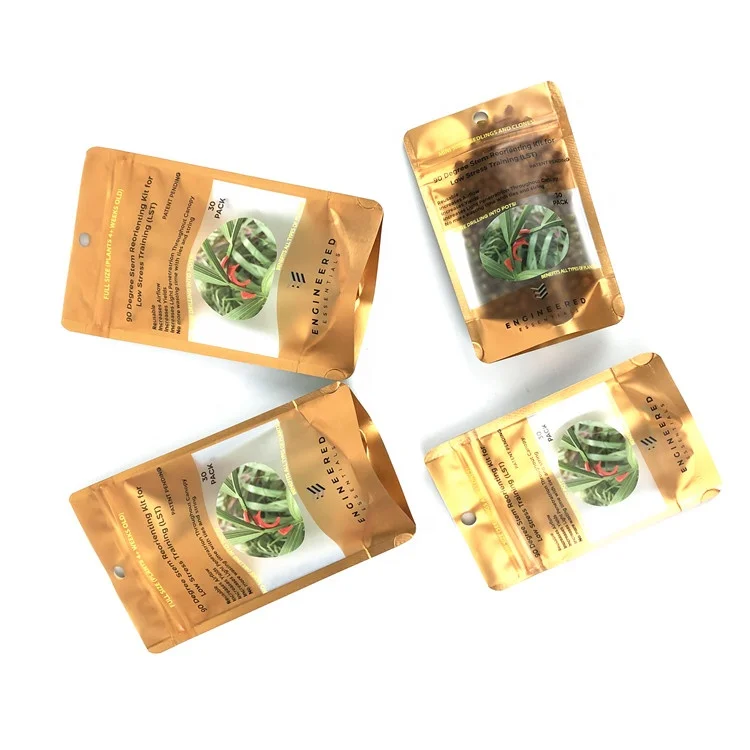 Wholesale Custom Printed Plastic Vegetable Corn Packaging Stand Up Mylar Agriculture Seeds Packaging Bag