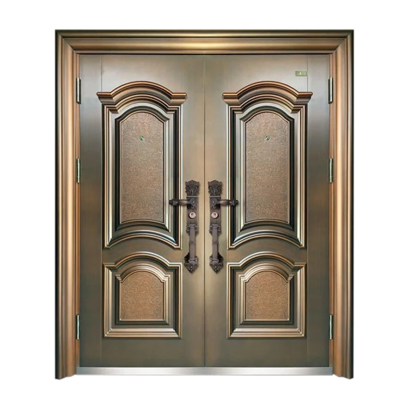 Promotion Prices Main Door Design Hot Dip Galvanized Steel Door Entrance Door