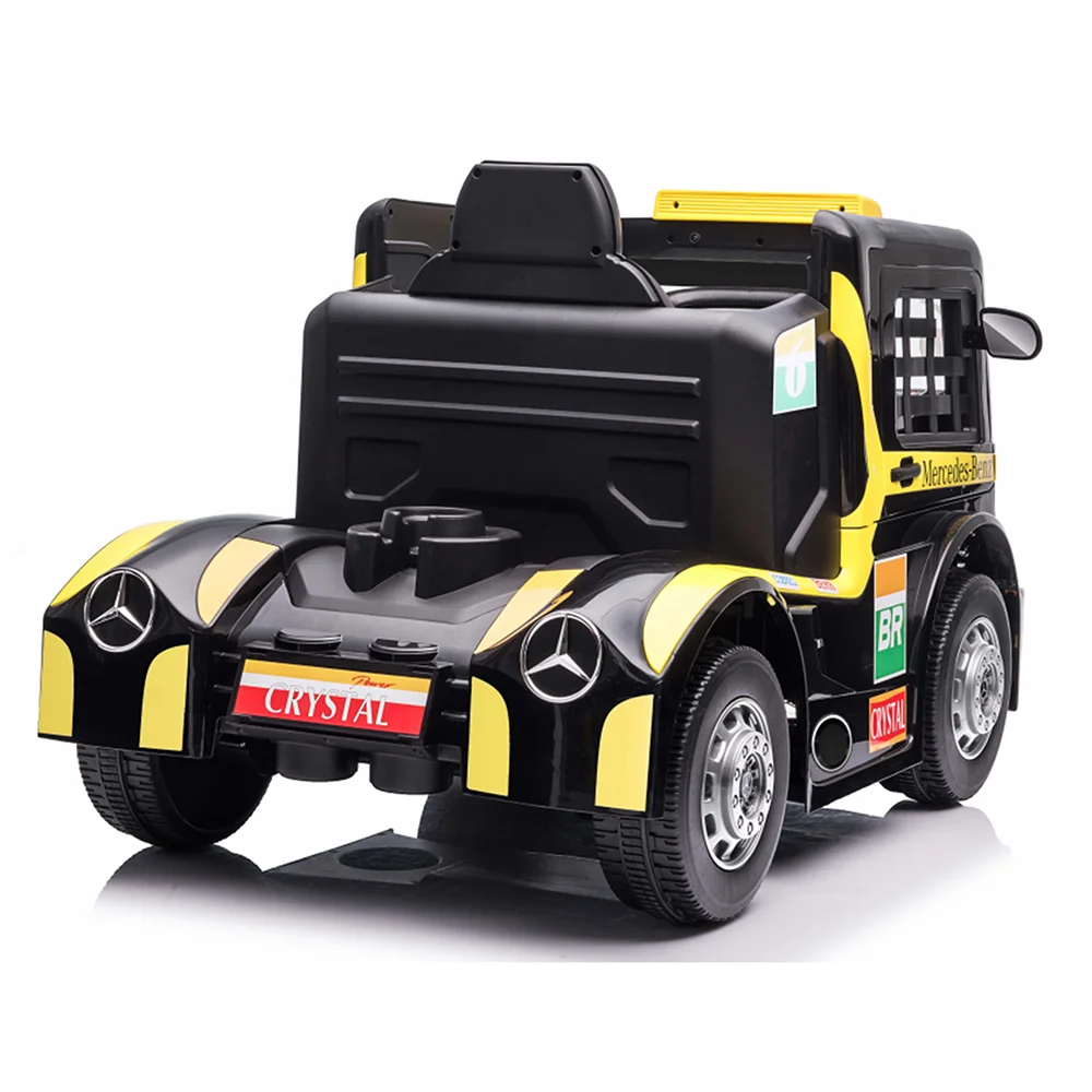2022 Brand New Design Licensed Mercedes Benz Axor Child Electric Truck Car With Rear Trailer Remote Control 12V Power Battery