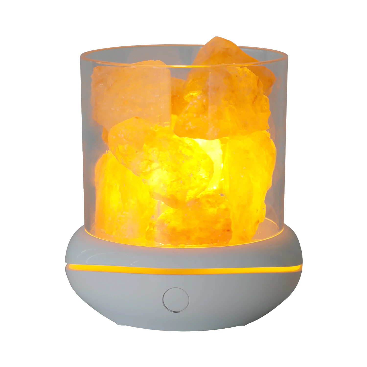 wholesale electric usb Essential oil aroma diffuser pink crystal rock stone natural himalayan salt lamp for european market