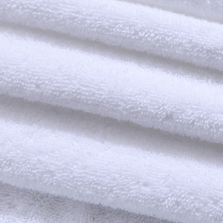 Fast Delivery Guangzhou Hotel Supplies Manufacturer Embroidered Logo 100% White Cotton Face Hand Bath Towel