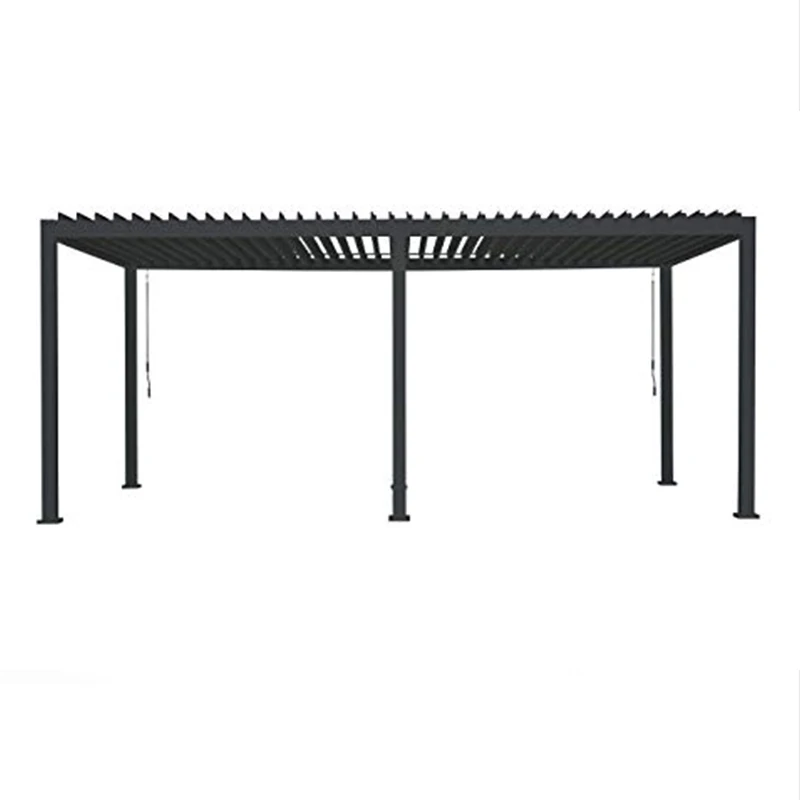 Маленький MOQ Pergolas и Gazebos поставщик алюминиевых жалюзи крыша 10x12 беседки с экранами для жизни на открытом воздухе