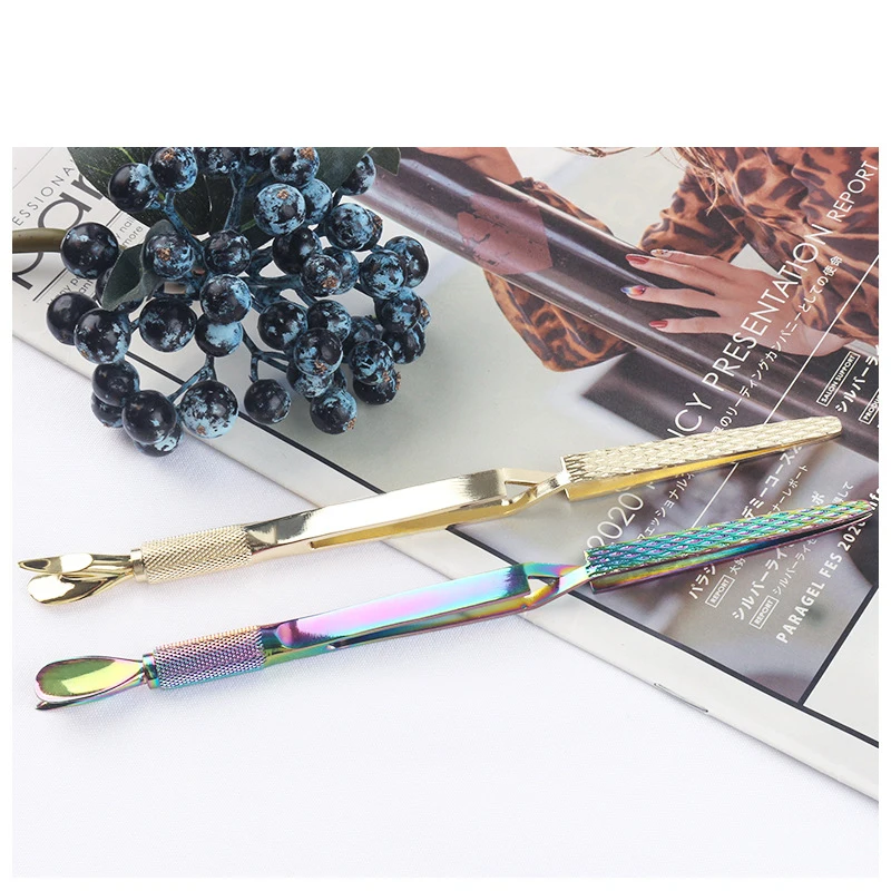 Wholesale Price Nail Art  Crystal Tweezers Stainless Steel Nail Crystal Extension Nail Shaping Clip