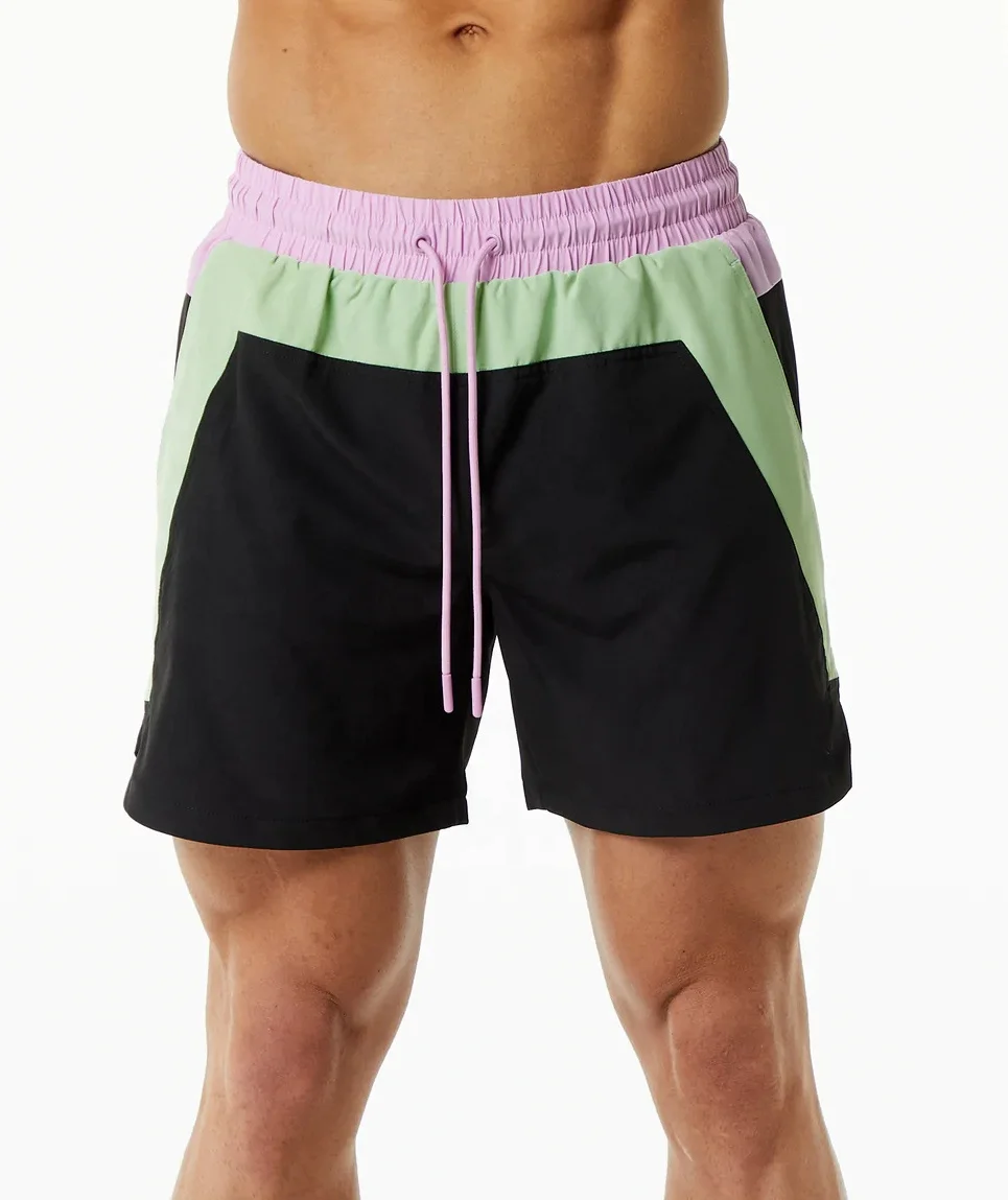 Fashionable quick dry polyester spandex shorts for men quality on sale