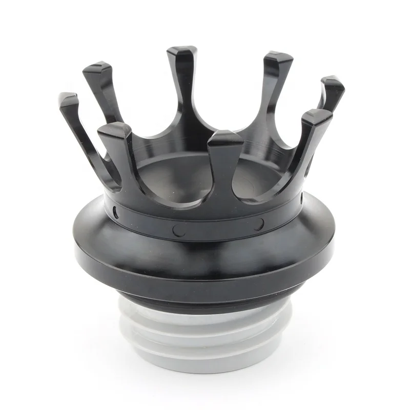 REALZION Motorcycle Parts CNC Aluminum Pop-up Flush Reservoir Oil Cover Vented Fuel GasTank Screw For Triumph 2001-2020