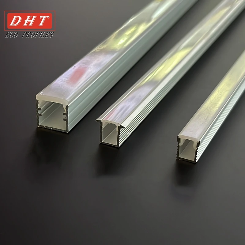 Hot Selling 6063 Extrusion Strip Light Housing Channel With PC Diffuser Cover For Lighting Surface Led Aluminum Profile