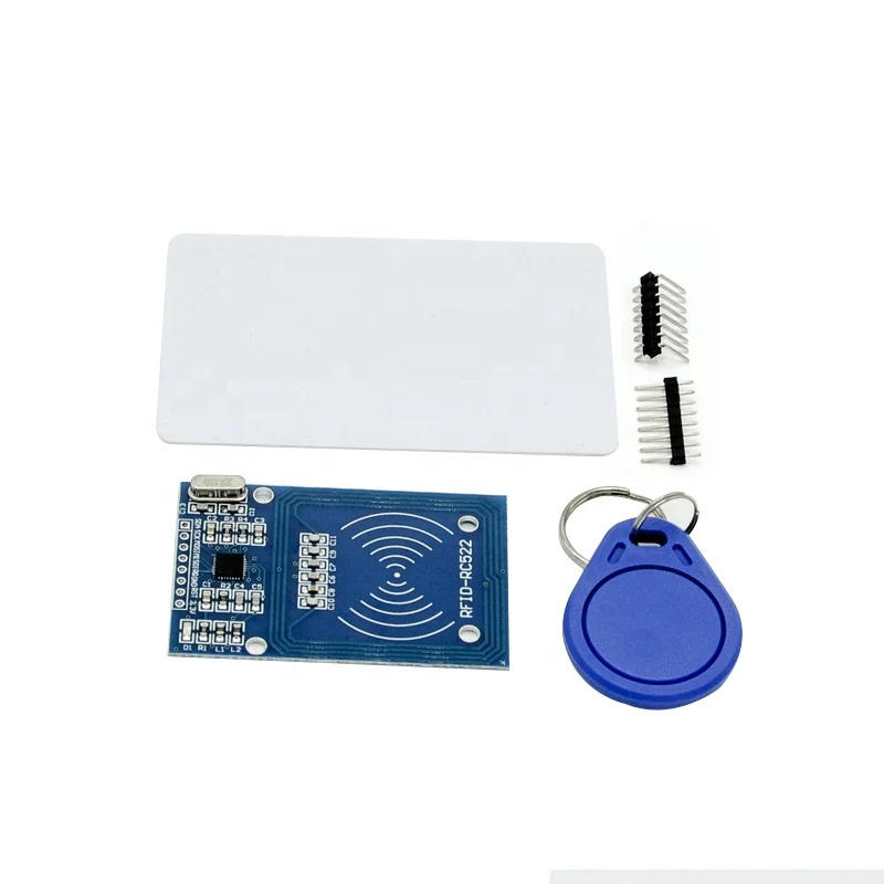 MFRC-522 RC522 RFID RF IC Card Inductive Module with Free S50 Fudan Card Key Chain