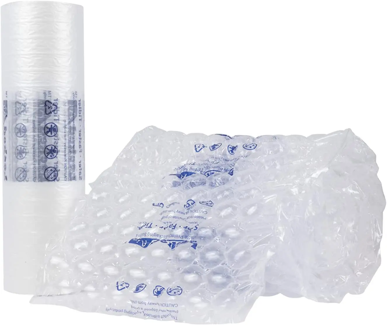 Inflatable wrap rolls bubble small air pillow film for packaging used with air cushion machines