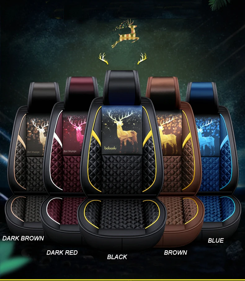 Роскошный чехол для автомобильного сиденья из мягкой кожи, полностью закрытая подушка для автомобильного сиденья