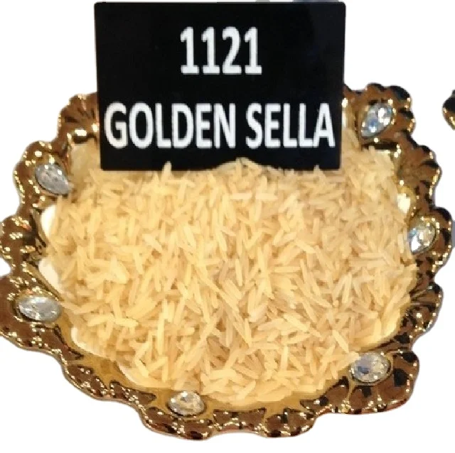 1509 Basmati Golden Sella Rice |  Pure Original Aged | Naturally Aromatic Long Grains | Quality Product by Organic Smile India