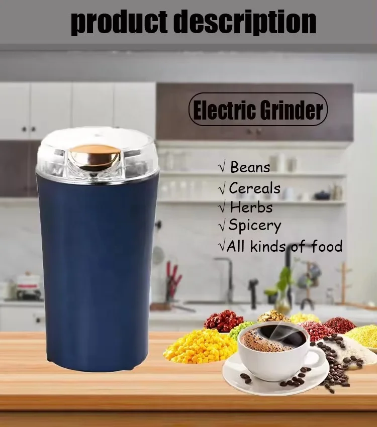 2024 Professional supplier coffee grinder machine electric coffee grinder stainless steel beans grinder
