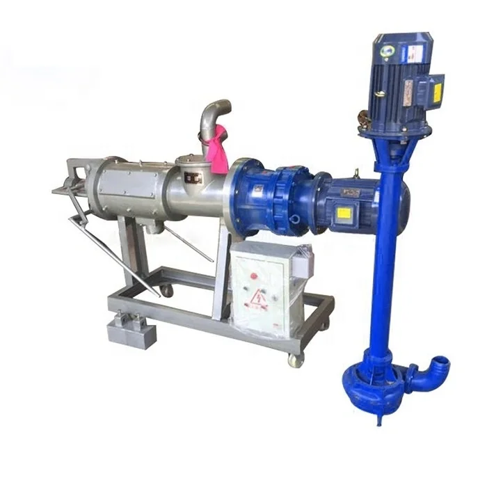 Farm Use Dewater Equipment Pig Manure Dewatering Machine Animal Waste Liquid Solid Separator (1600287878723)