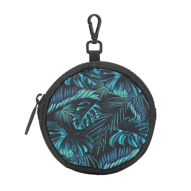 Eco Friendly Fashion Waterproof with Tyvek Zipper Coin Pouch Light Weight Coin Purse