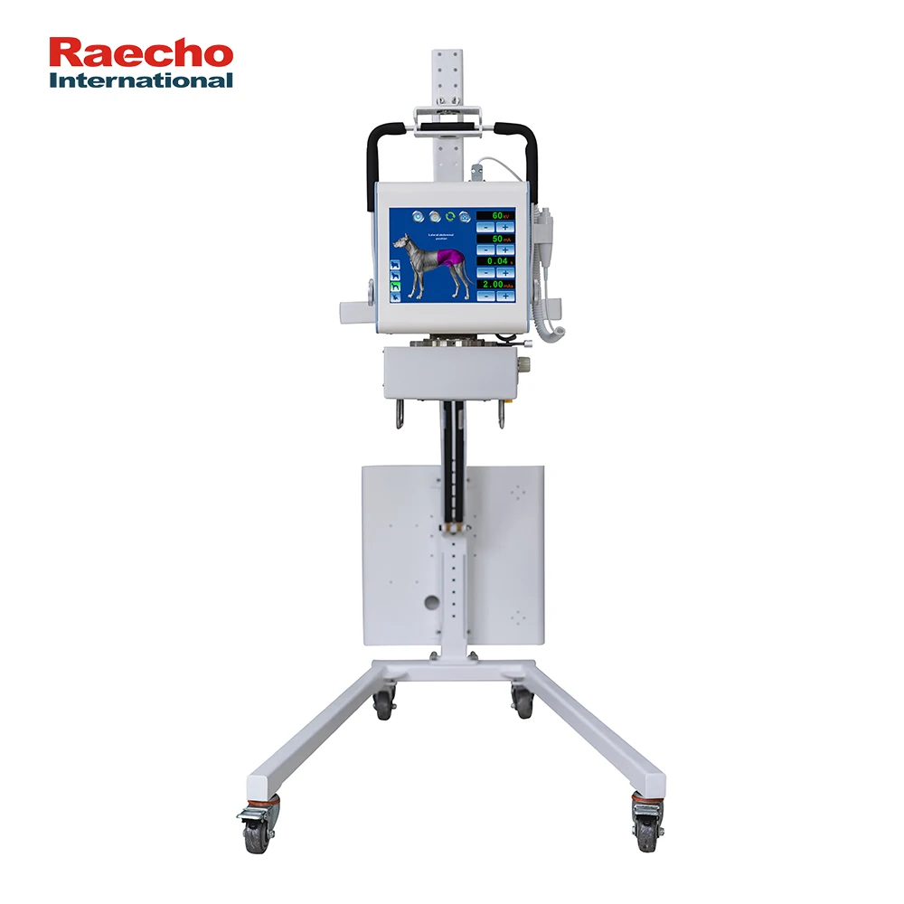 Hot Sale Professional Low Price 5kw Medical Mobile Integrated X-Ray Machine Veterinary Portable X-Ray Machine