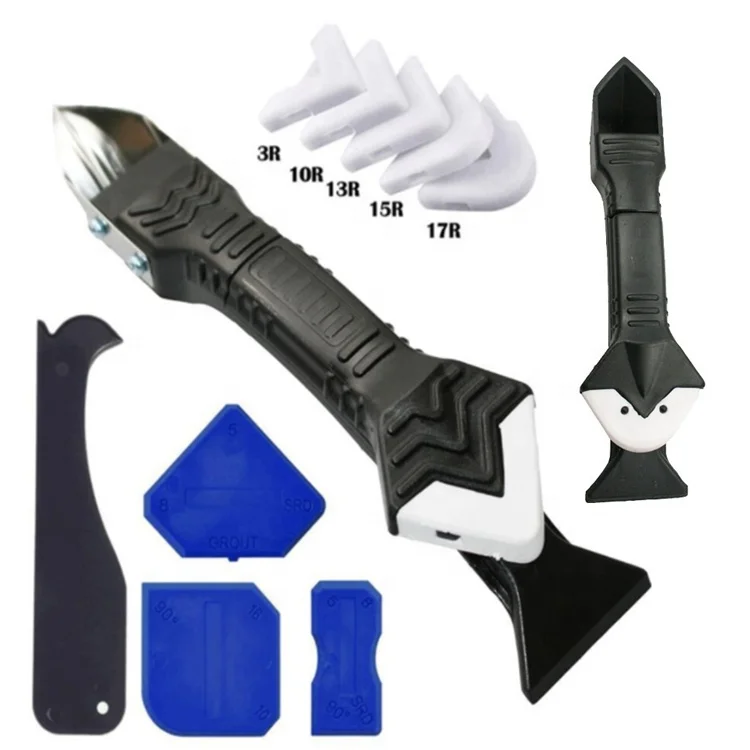 5 в 1 силиконовый скребок для герметика для шприц для заделки швов отделка ящик для инструментов