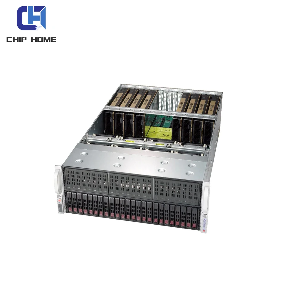 DUAL Redundant PSU Server Barebone Desktop Server Pc Computer Processor Super-Server SYS-4029GP-TRT