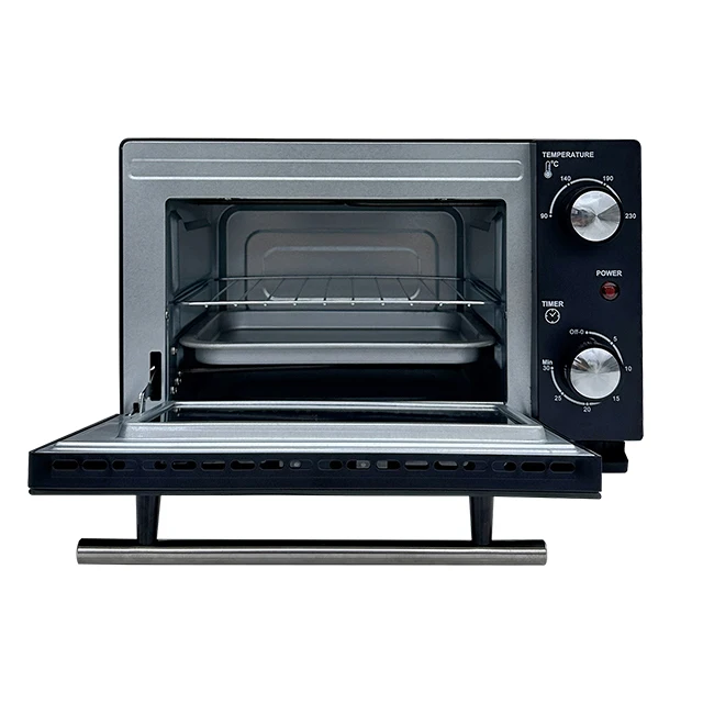 10.5QT Small Home Appliances Multi-Function Mechanical Timer Control Mini Electric Oven