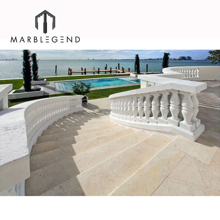 European Stone Staircase Outdoor Granite Stair Steps