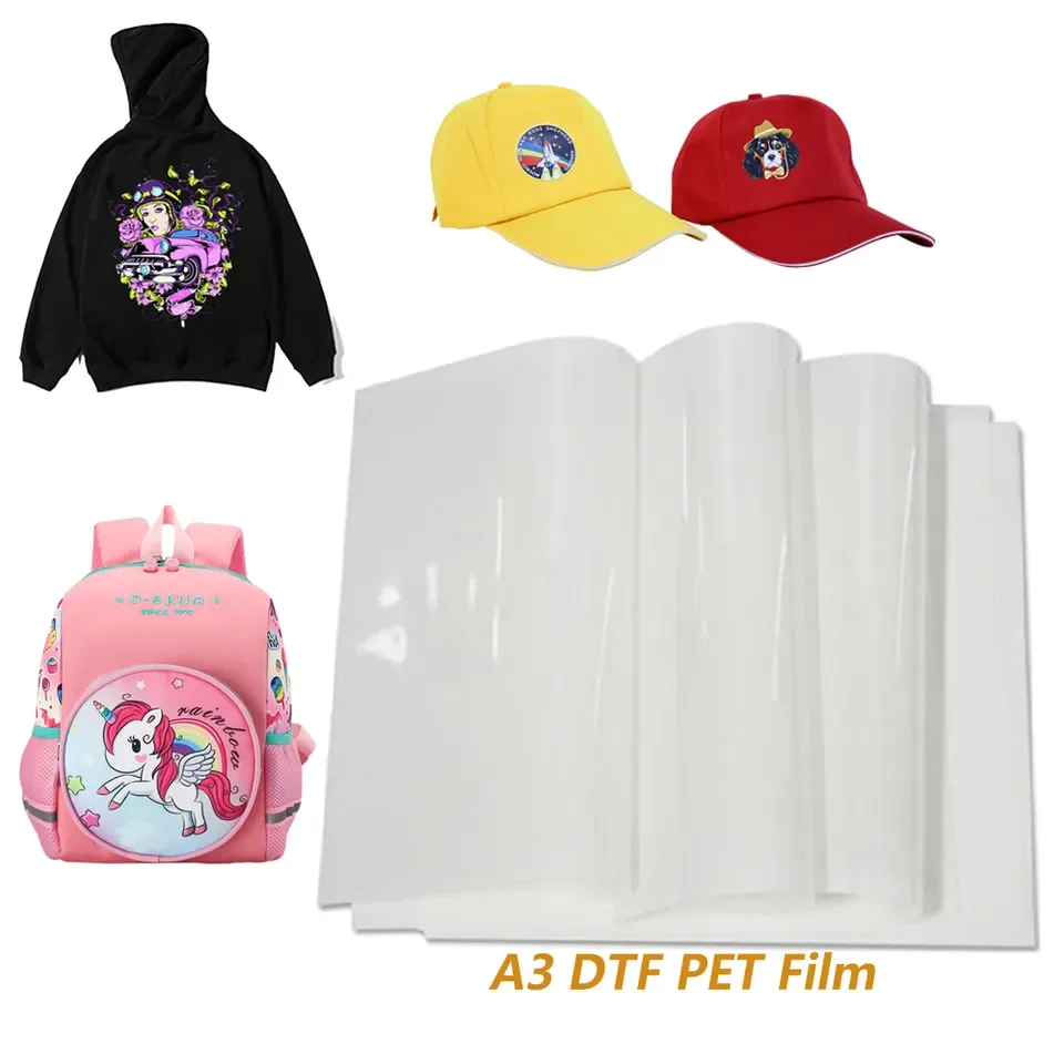 High quality heat transfer sticker transfer printing Brand design custom transfers dtf stickers for t-shirts