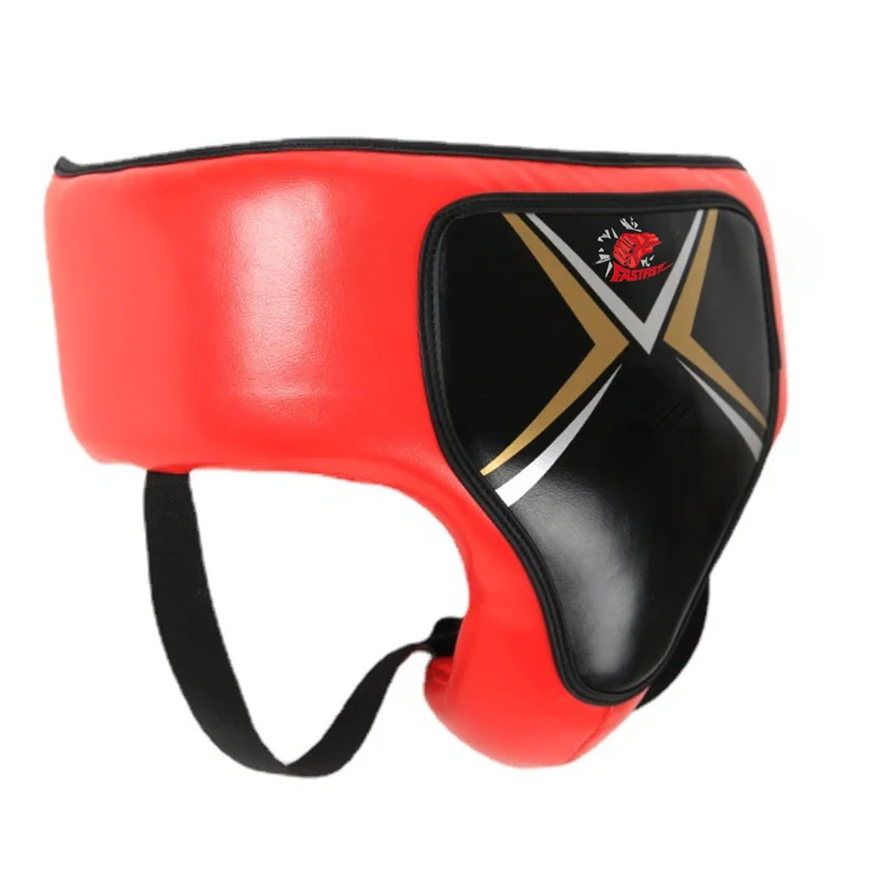 Muay Thai Equipment Pu Lining Silica Gel Bulk guards mma groin guard For Boxing Competition