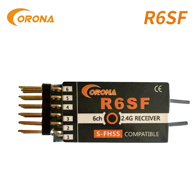 Corona 2 4G R4SF R6SF R8SF S-FHSS/FHSS приемник спутникового приемника futab в S-FHSS T6 T14SG T18MZ T18SZ