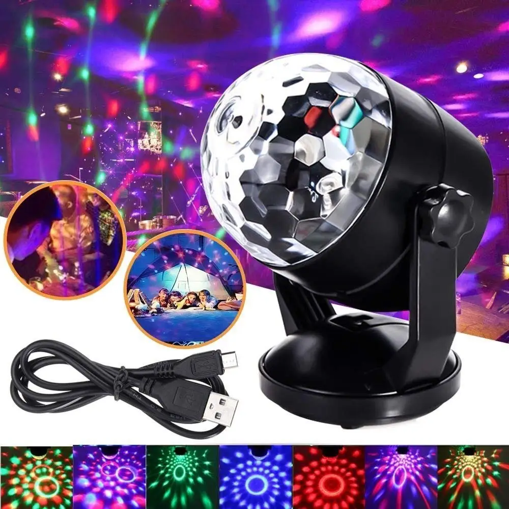 Magic USB Rechargeable rgb dj disco laser party disco lights