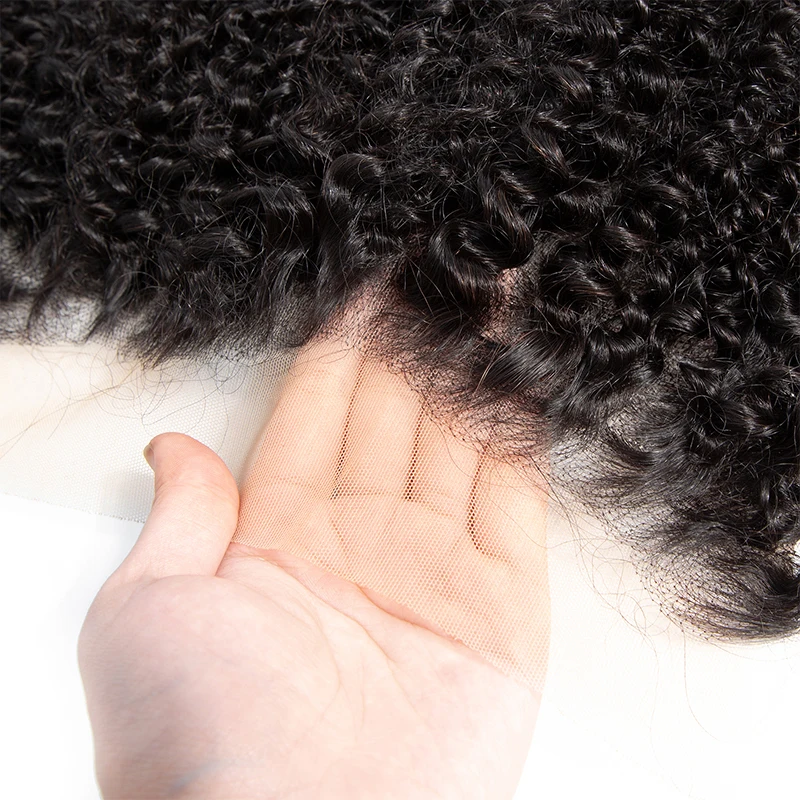 
Необработанные бразильские афро кудрявые человеческие волосы, кудрявые волосы для наращивания, органические волосы 13*4, фронтальная сетка для черных женщин 