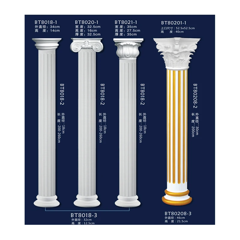 PU Roman column gold pedestals decorative columns decorative pedestals roman pillars column decorating for wedding