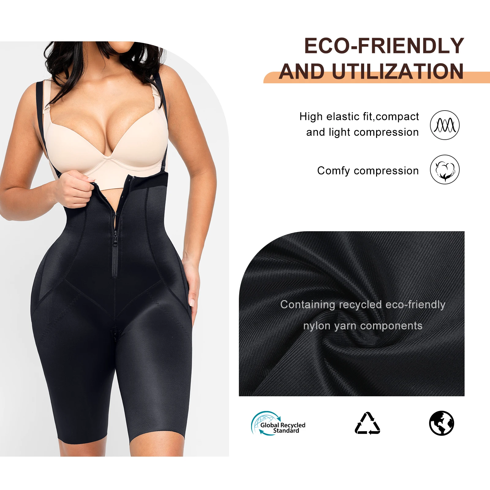HEXIN CUSTOM High Waist Stage 2 3 Tummy Control shapewear shaper colombianas post surgery Women Body Shaper